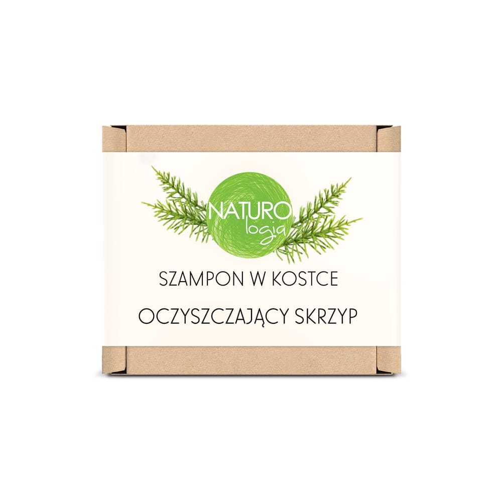 Szampon w kostce Oczyszczający Skrzyp