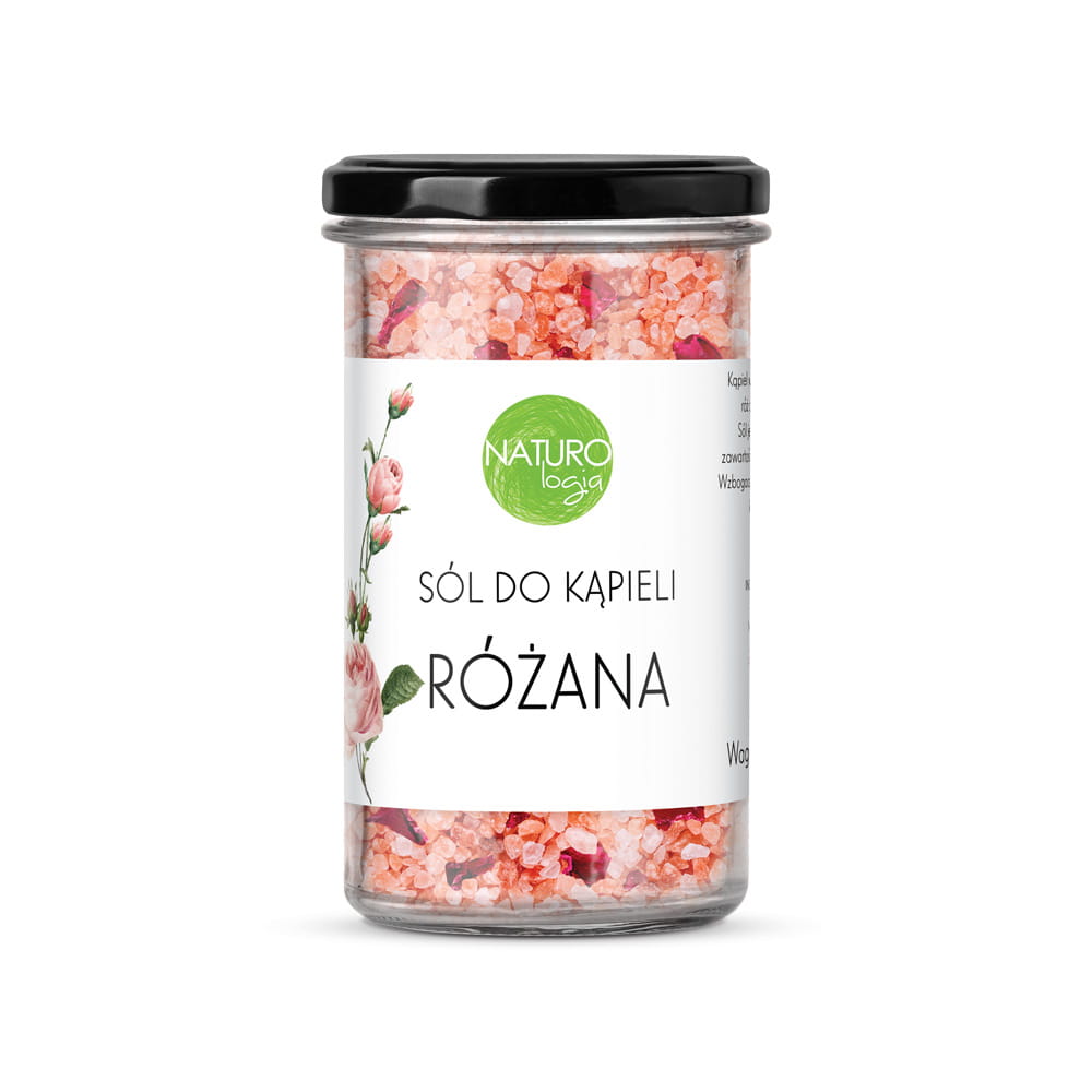 Sól do kąpieli z płatkami róż